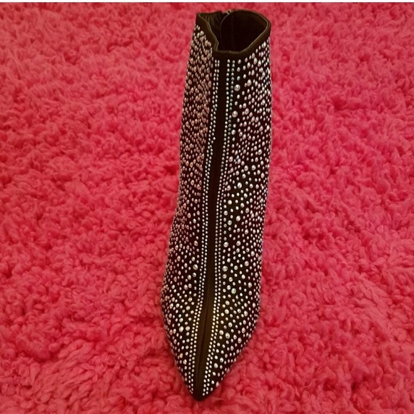 🎉 5 Stars Rhinestone Bling Booties - Picture 5 of 5